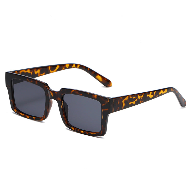 Retro Box Sonnenbrille Unisex – Eckige Vintage Fashion Brille