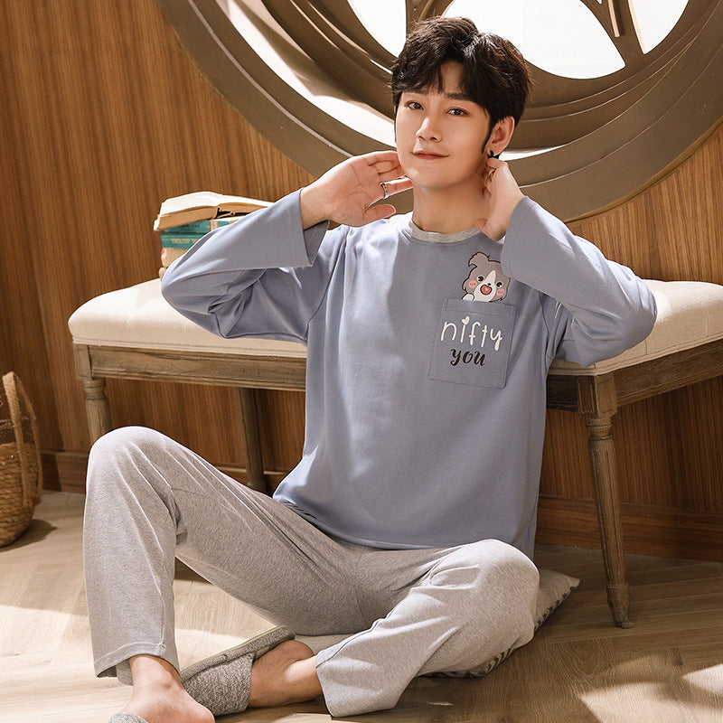 Men's Comfort Pajama Set | Leisure Homewear Nightwear Casual