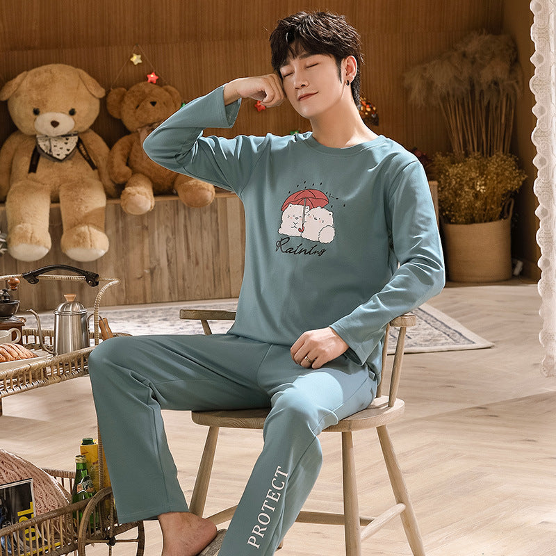 Men's Comfort Pajama Set | Leisure Homewear Nightwear Casual