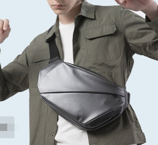 Men's Waterproof Chest Bag | Korean Style Messenger Bag