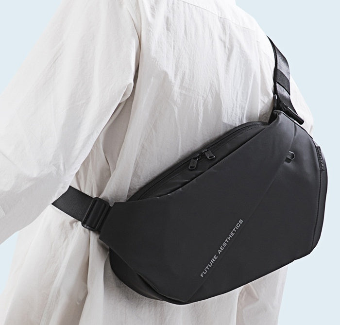 Men's Waterproof Chest Bag | Korean Style Messenger Bag