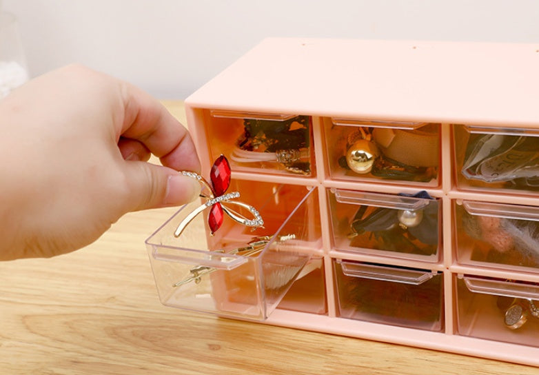 Transparent Desk Organizer | Plastic Box Office Organization