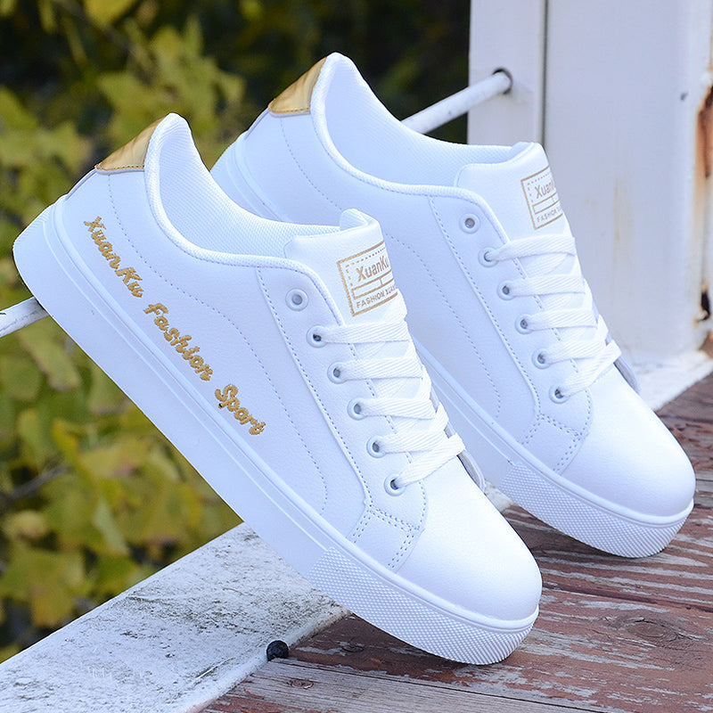 Men's White Sneakers | Trendy Sporty Casual Shoes