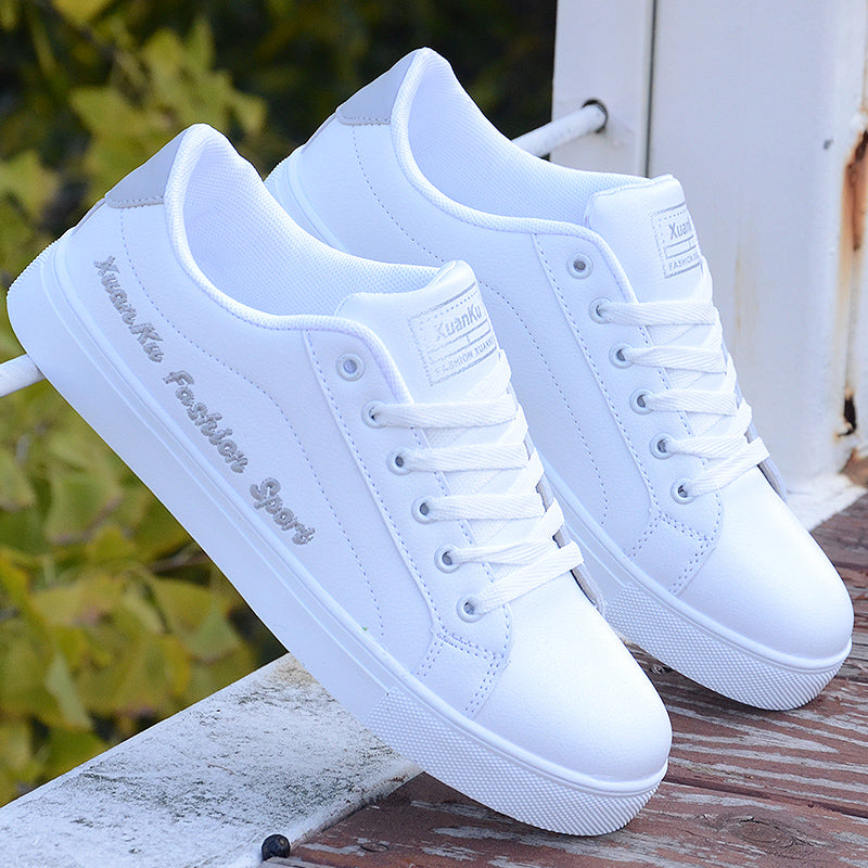 Men's White Sneakers | Trendy Sporty Casual Shoes