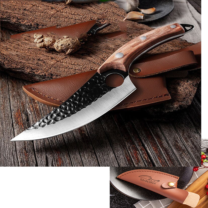 Boning Knife Professional | Skinning Knife Butcher Meat Knife Sharp