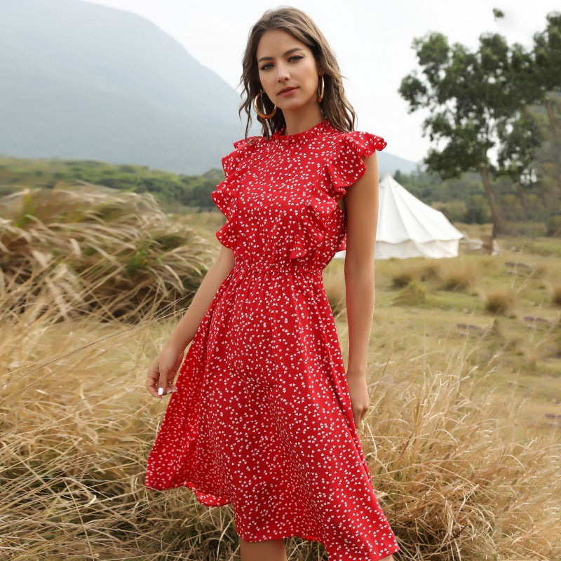 Elegant Chiffon Maxi Dress – Flowy Summer Dress for Women