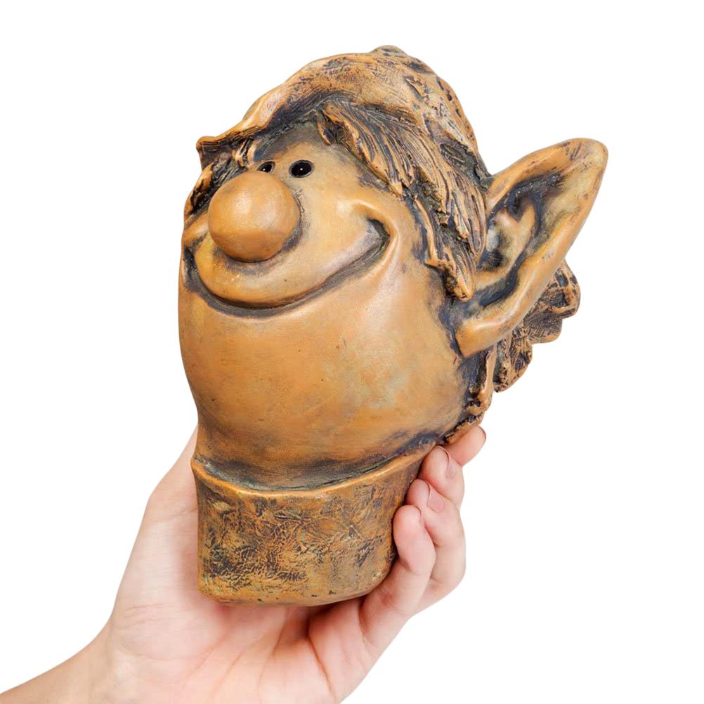 Garden Elf Tree Figurine - Funny Resin Tree Decoration for Garden - Yard
