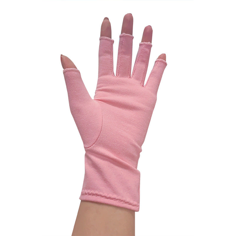 Atmungsaktive Halbfingerhandschuhe Damen | Komfort Sporthandschuhe