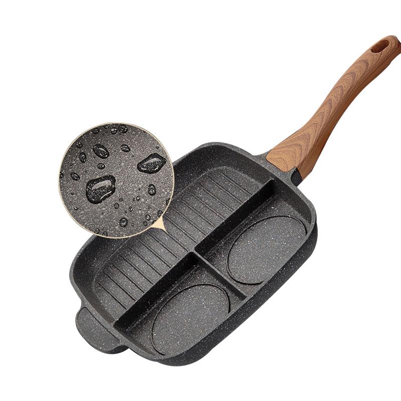Maifan Stone Nonstick Multifunction Pan – Steak & Omelette Pan