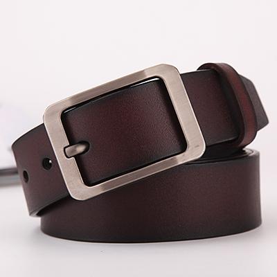 Men's Leather Belt Luxury Genuine Leather Elegant Classic Premium