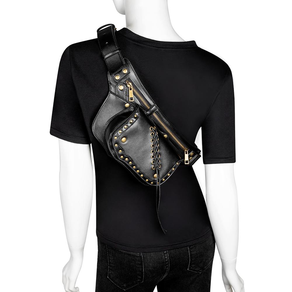 Steampunk Shoulder Bag Men | Vintage Messenger Bag Smartphone