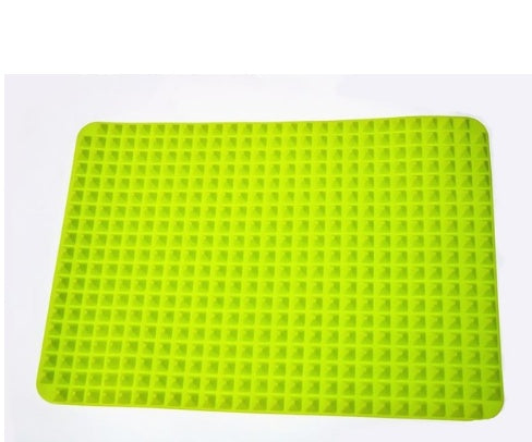 Antihaft Silikon Pyramiden Backmatte – Ofen & BBQ Grillmatte