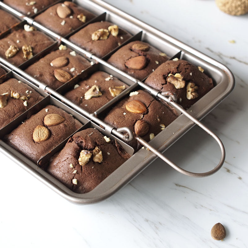 Square Brownie Baking Pan Non-Stick – Cake & Bread Baking Pan