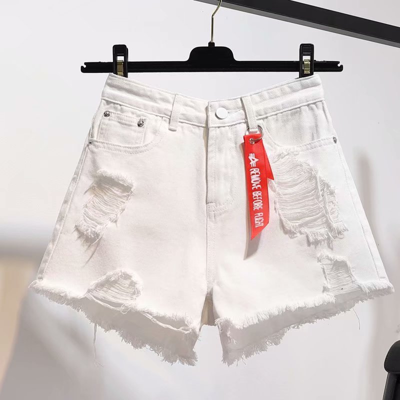 Women's Loose Denim Shorts | Casual Summer Hotpants