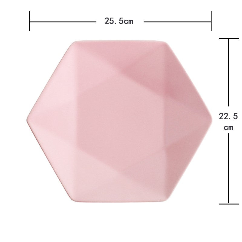 Matte Ceramic Plates Modern | Elegant Dinner Plate Design Kitchen
