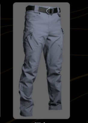 Men's Tactical Pants IX7 | Outdoor Multi-Pocket Straight Robust