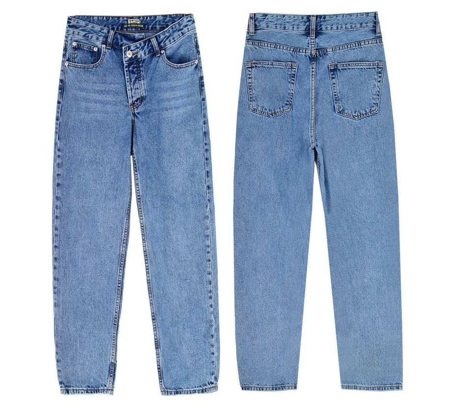 Women's Flared Denim Jeans | Elegant Trumpet Leg Jeans