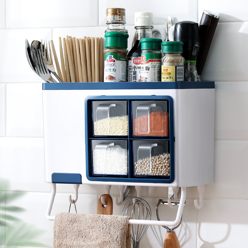 Kitchen Shelf No Drilling | Self-Adhesive Wall Organizer
