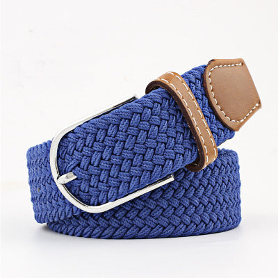 Canvas Stretch Belt Unisex | Woven Adjustable Durable Everyday