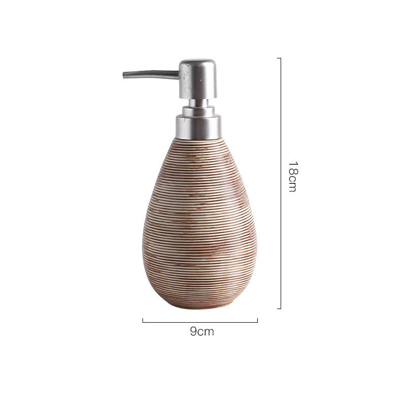 Soap Dispenser Ceramic | Lotion Shower Gel Bottle | Bathroom Accessories