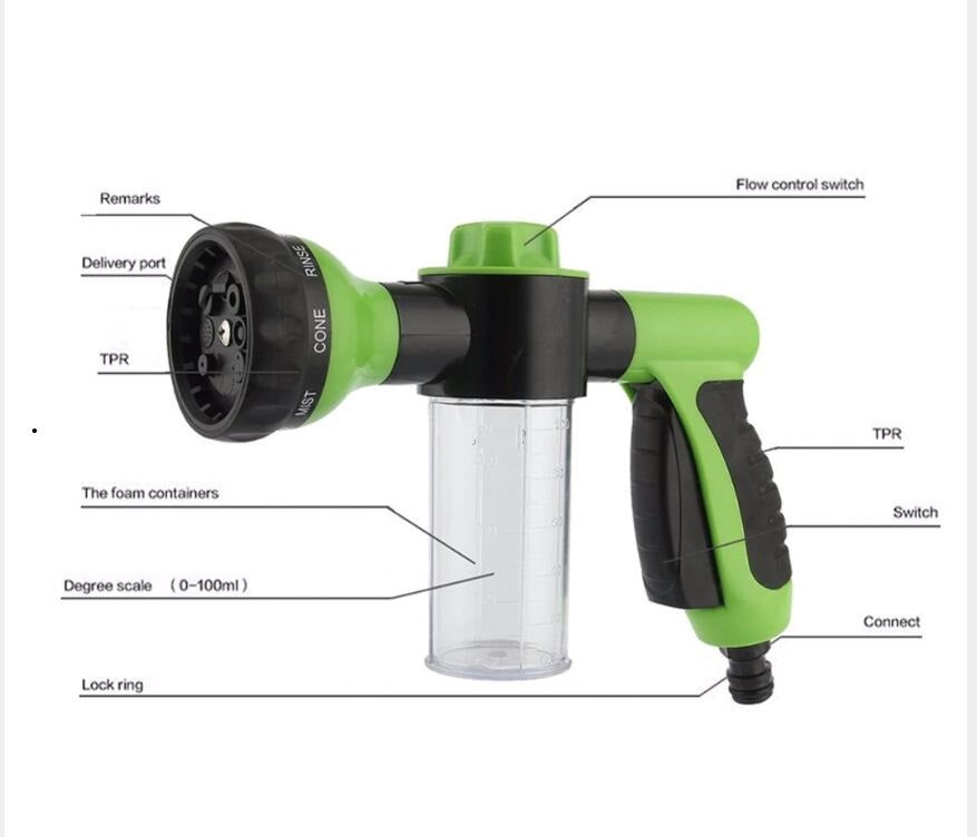Schaum Sprühpistole Hochdruck | Auto Wasch Foam Gun Reinigung