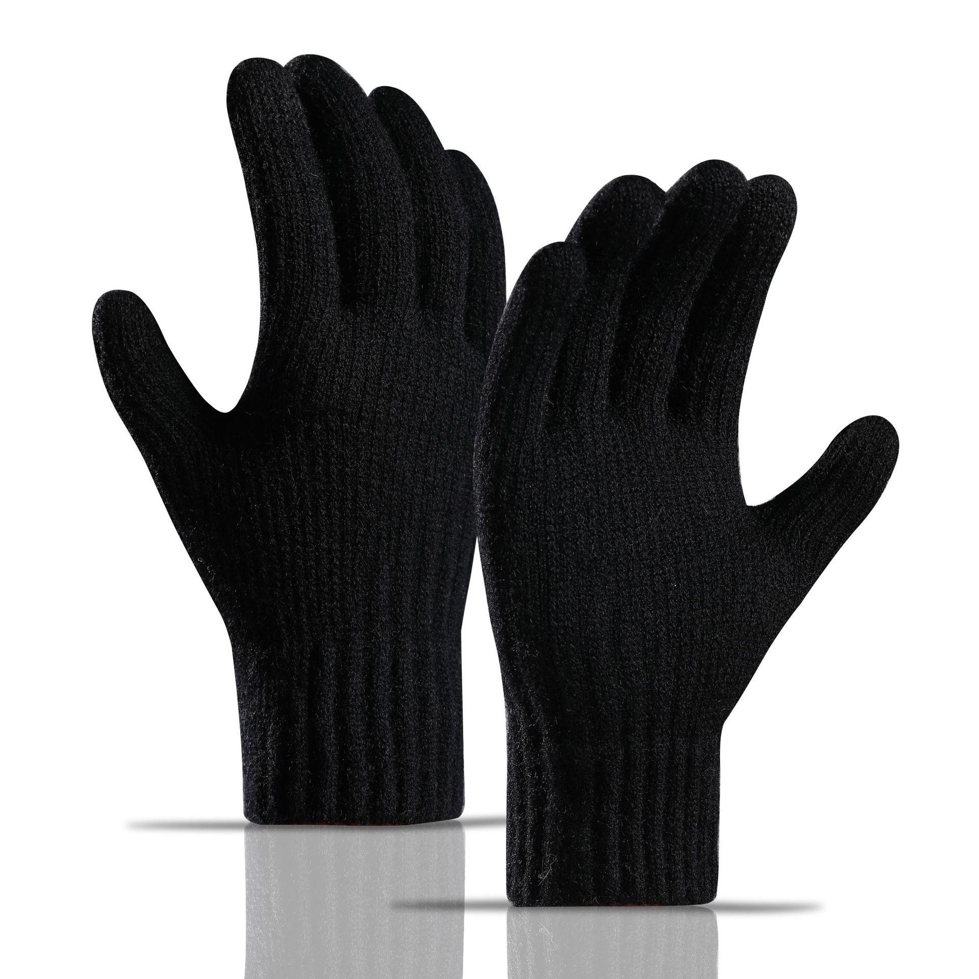 Damen Strickhandschuhe Winter – Gefüttert Warm & Kuschelig