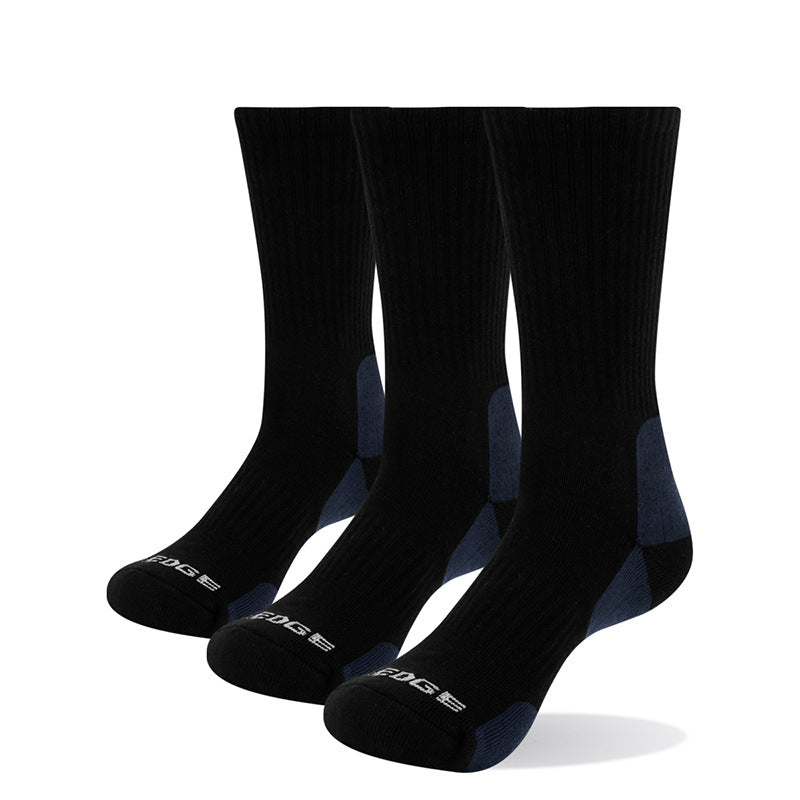 Men's Mid-Cut Basketball Socks | Sporty Casual Breathable