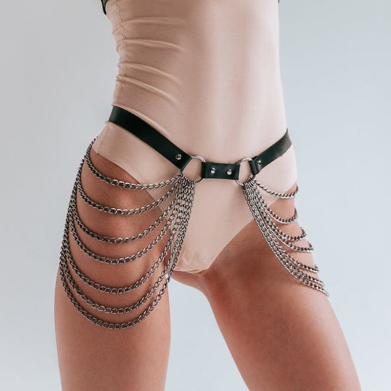 Women's Chain Belt Sexy | Convex Design Casual Stylish