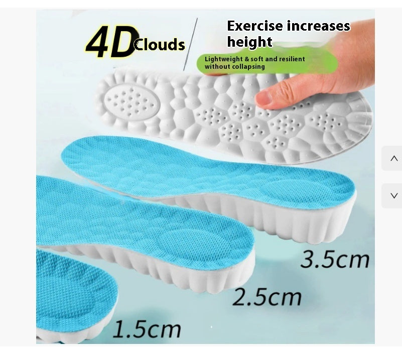 4D Cloud Comfort Insoles | Shock-Absorbing & Massage Effect