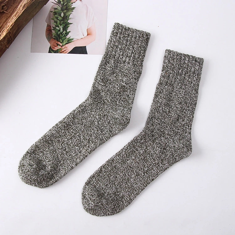 Men's Wool Socks Winter Warm | Terry Thermal Comfort