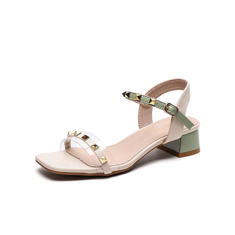 Women's Sandals with Buckle | Elegant Fashionable Summer Shoes