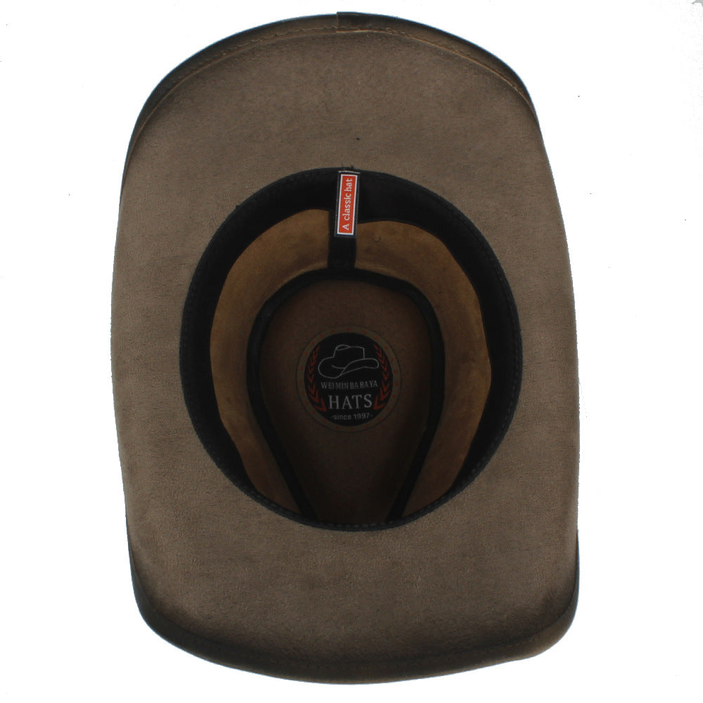 Cowboy Sun Hat for Men | Wide Brim | Outdoor UV Protection Hat