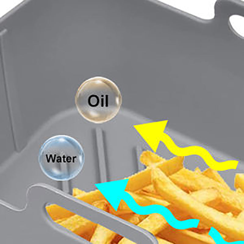 Air Fryer Silicone Basket with Handles – Reusable Liner