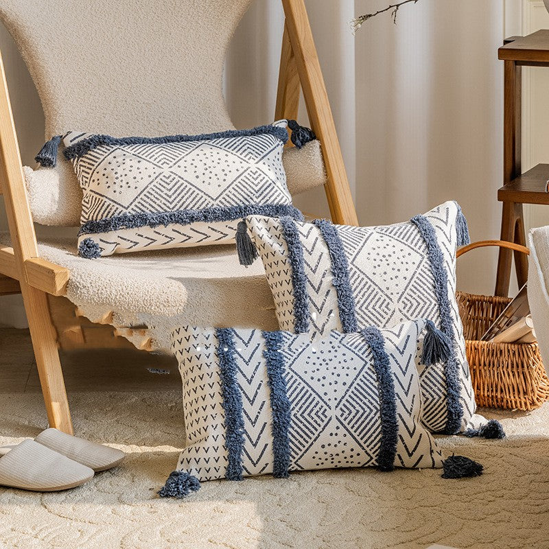Scandinavian Decorative Cushion Sofa | Nordic Minimalist Style