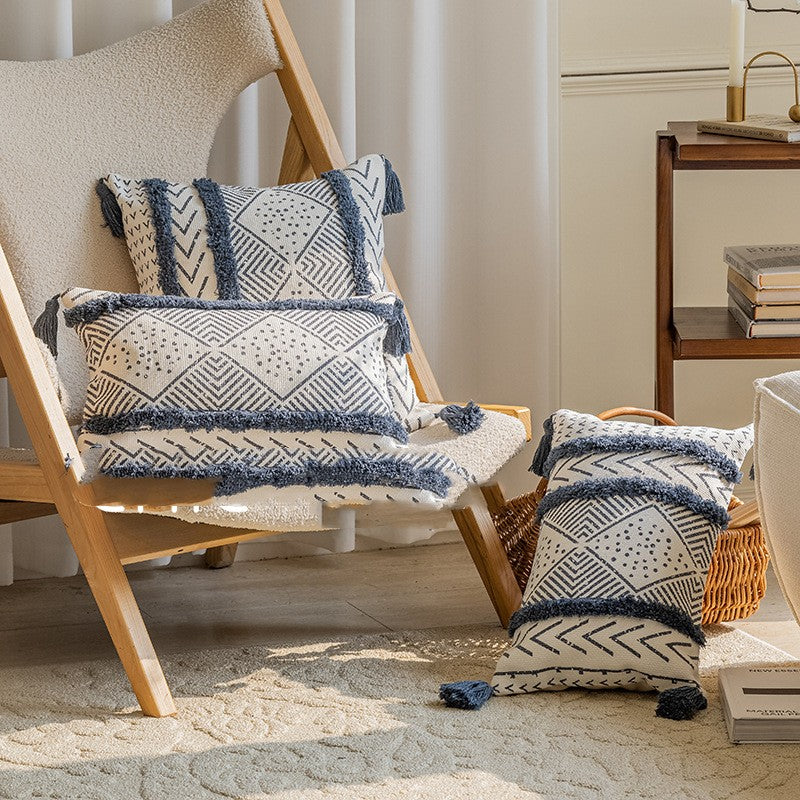 Scandinavian Decorative Cushion Sofa | Nordic Minimalist Style