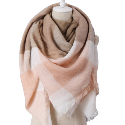 Damen Dreiecksschal Elegant | Herbst Winter Schal Stola