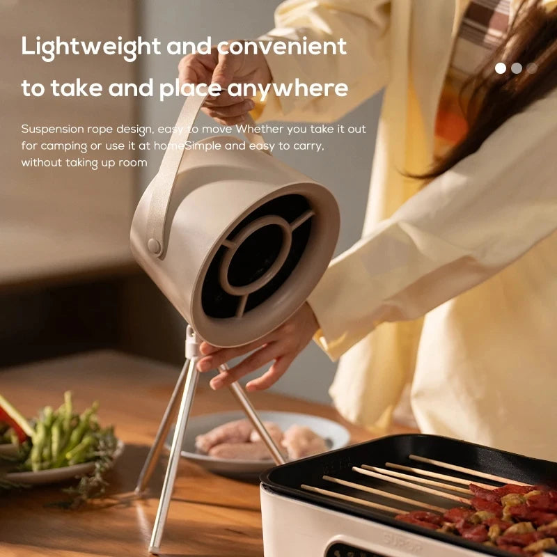 Mini Range Hood USB – Portable Desktop Smoke Extractor