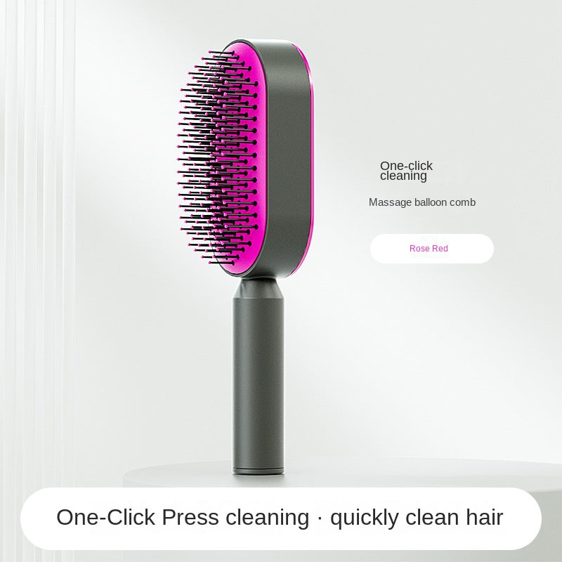 3D Selbstreinigende Haarbürste für Damen | Kopfhaut Massage  Haarpflege Bürste