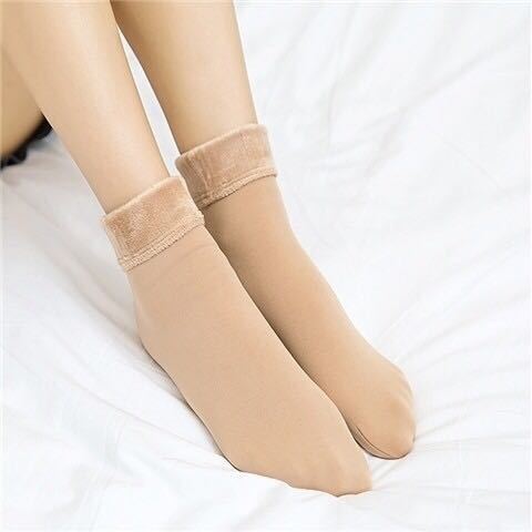 Unisex Winter Kuschelsocken – Dicke Thermo Tube Socken Warm