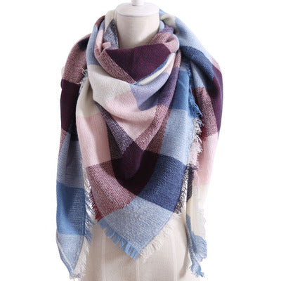 Damen Dreiecksschal Elegant | Herbst Winter Schal Stola