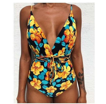 Elegant Women's Backless Monokini – Figure-Hugging One-Piece