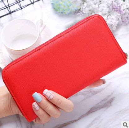 Women's Long Wallet | Phone Bag with Metal Bow