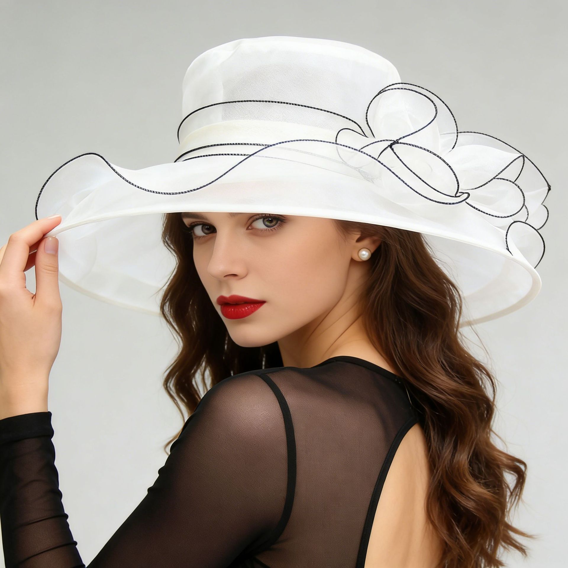 Women's Summer Hat with UV Protection – Breathable Mesh Sun Protection Hat