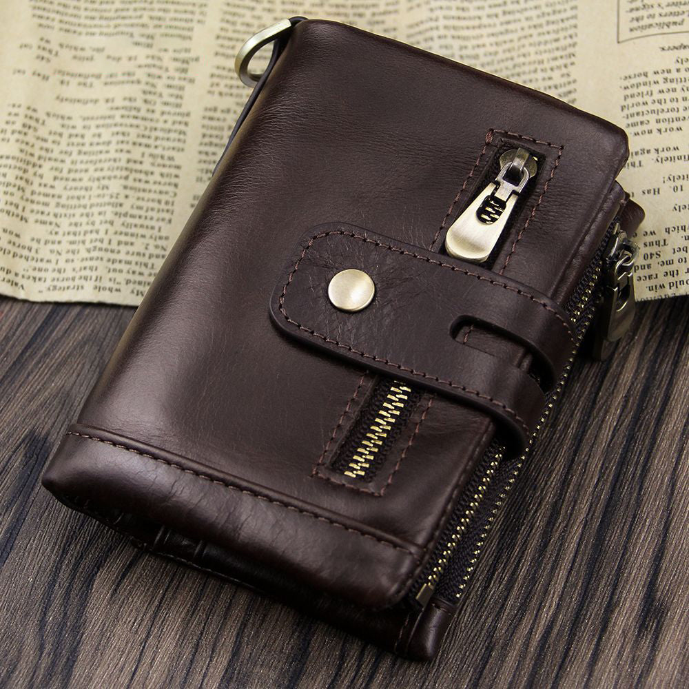 Men's Leather Wallet | Classic Elegant Bifold