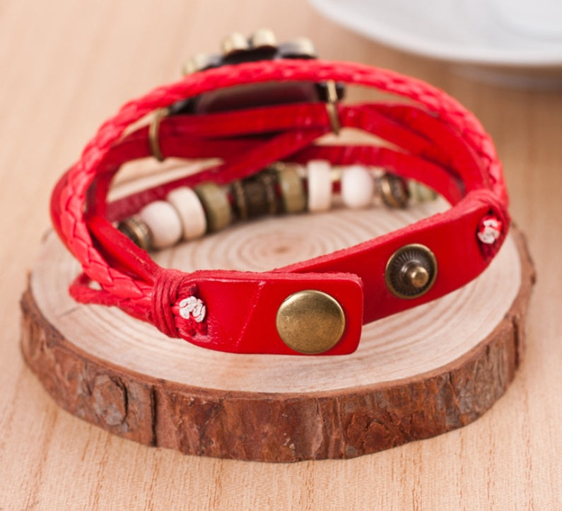 New bracelet, hollow butterfly bracelet in women's style, punk fashion, student, watch