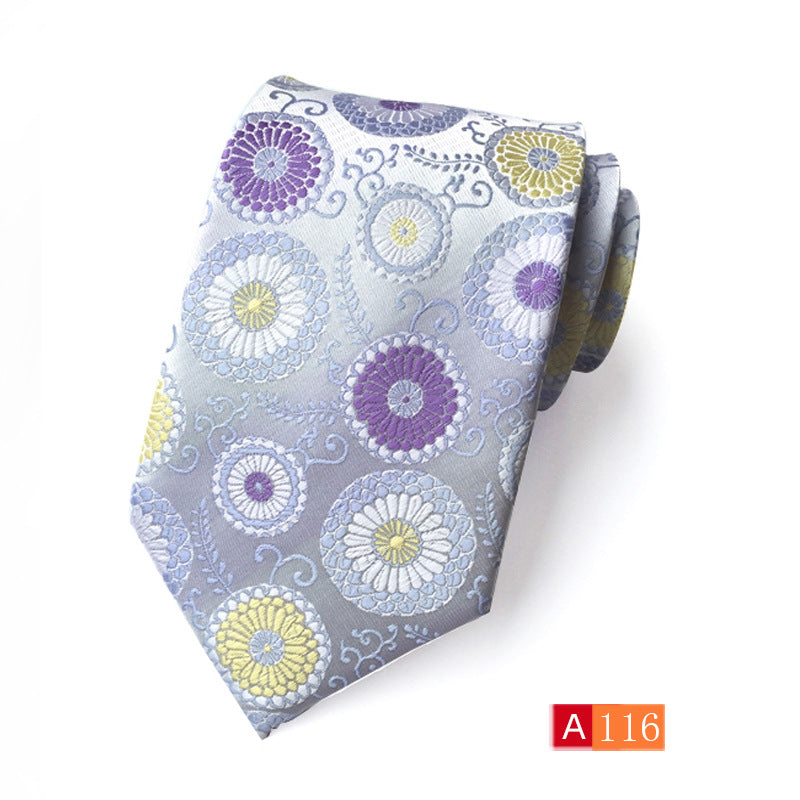 Men's Tie Jacquard Elegant Business Casual Polyester