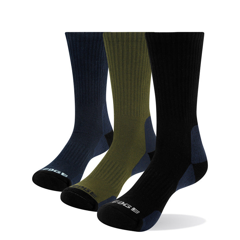 Men's Mid-Cut Basketball Socks | Sporty Casual Breathable