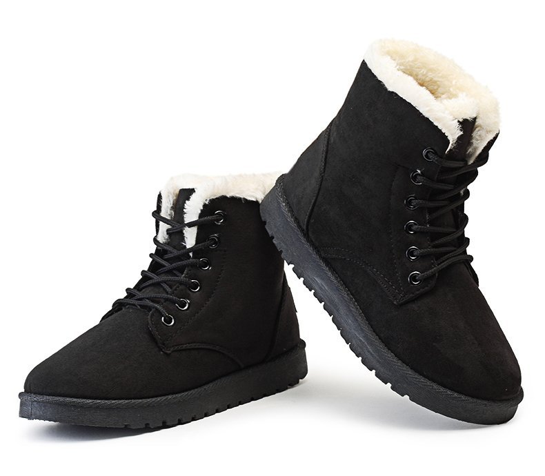 Women's Winter Snow Boots with Heels | Warm, Elegant, Non-Slip Shoes