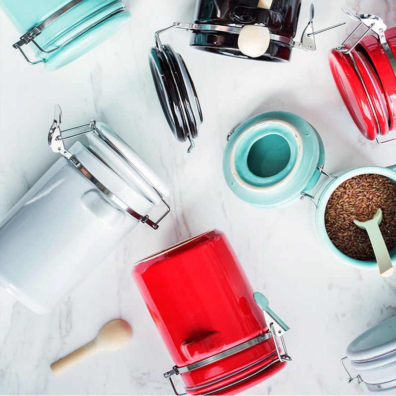 Ceramic Storage Jar airtight | Kitchen Storage | Jar Lid