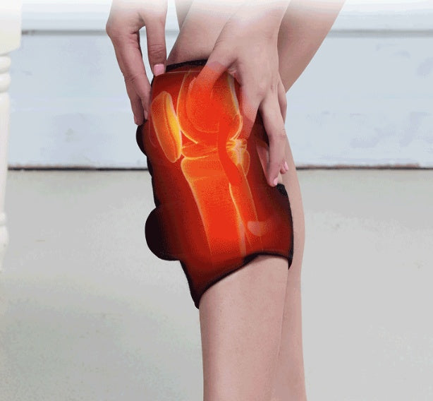 Electric Infrared Knee Brace with Massage - Vibration | Heat Therapy for Knees, Elbows & Joints